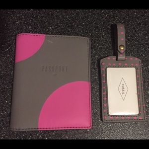 Passport holder and luggage tag